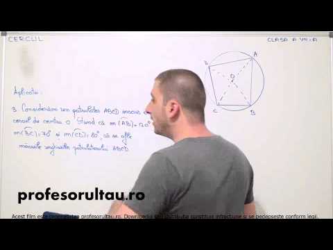 cercul aplicatii rezolvate - profesorultau.ro