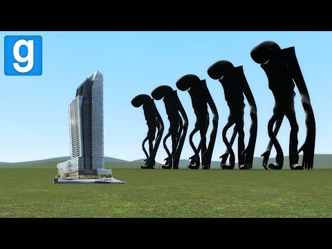 BREAKING NEWS HOARD VS TOWERS! - Garry's mod Sandbox