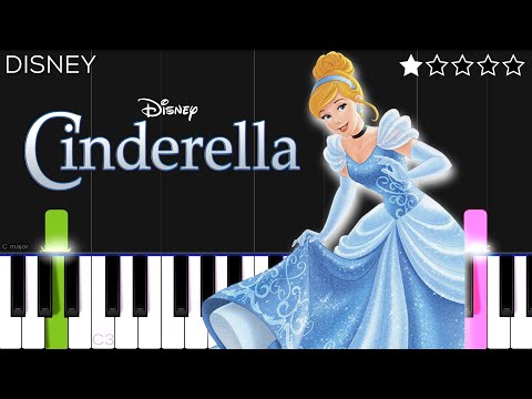 A Dream is a Wish Your Heart Makes (From "Cinderella") | EASY Piano Tutorial