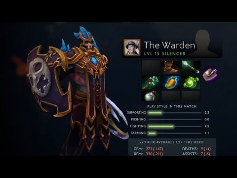 Dota 2 Replay 7.32D The Warden's Silencer Another NA Team vs DogChamp