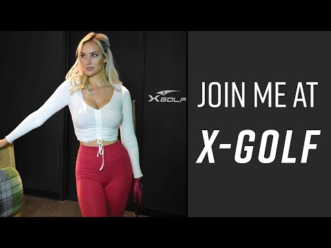 Join Me at X-Golf // High-End Golf Simulator Bar + Restaurant