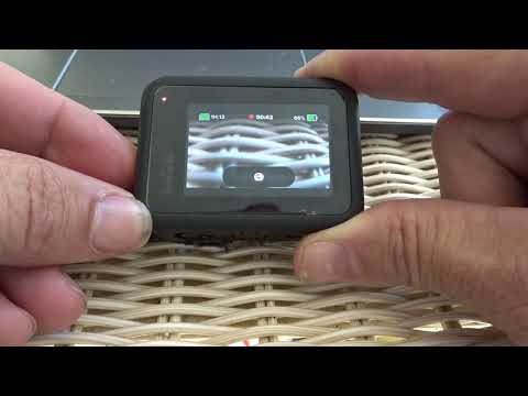 GoPro hero 8 fw 1.60  timewarp mode screen  toggle shortcut