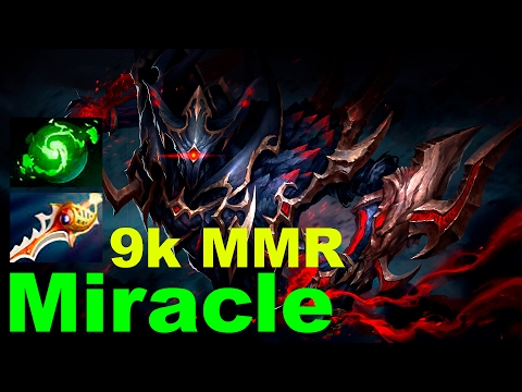 Miracle Shadow Fiend 7.02 mid | ranked 9k mmr | pro Gameplay | Highlights — Dota 2 (2017)