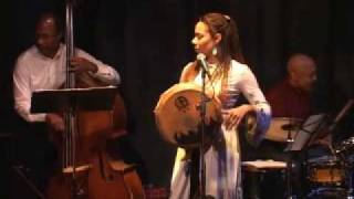 The Onaje Allan GumbsTrio Featuring Martha Redbone singing Afro Blue