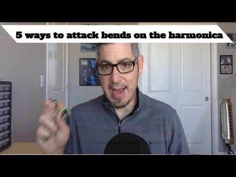 5 ways to attack and practice bending on the harmonica