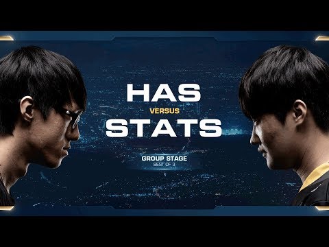 Stats vs Has PvP - Group C - 2018 WCS Global Finals - StarCraft II