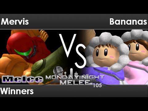 MNM 105 - Mervis (Samus) vs SWG | Bananas (ICs, Fox) Winners - Melee