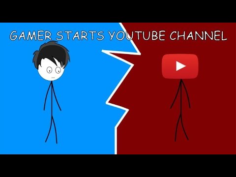 WHEN A GAMER OPENS A YOUTUBE CHANNEL l Sticky Boi
