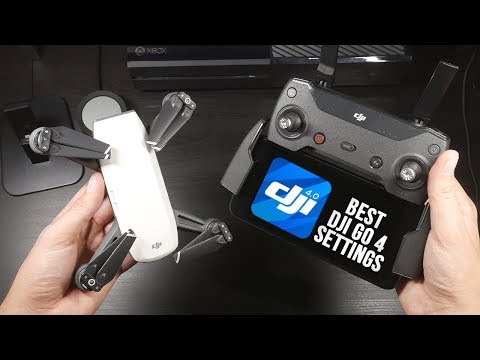 The Best DJI Go 4 Settings for the Spark