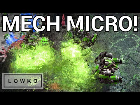 StarCraft 2: MICROING MECH! (uThermal vs Solar)