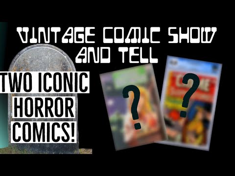 Mega Key Horror Comics From Two Eras!