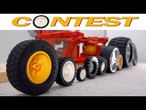 Spinning Contest with 10 Lego Wheels - Kids (6+), Kingdom Kids Zone - Brick Experiment Channel