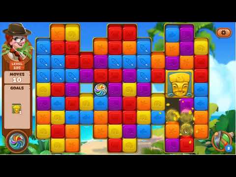 Lost Island Blast Adventure Level 195 - No Boosters