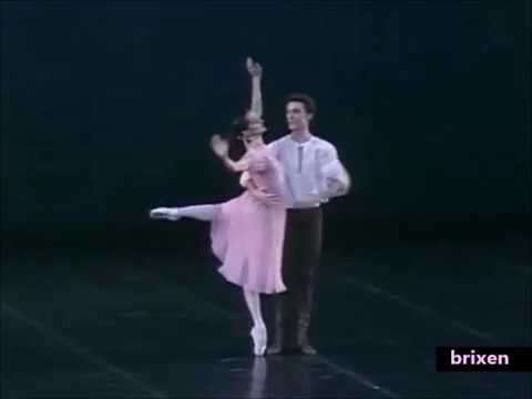 Dances at a Gathering - brown boy/pink girl PDD excerpt - Loudieres, Legris 1990s