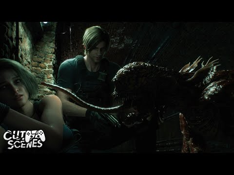 HORDE of Lickers Attack Leon and Jill  | Resident Evil Death Island