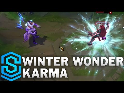 Winter Wonder Karma Skin Spotlight - Pre-Release - League of Legends