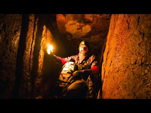 Camping in a Smugglers Cave in Ireland