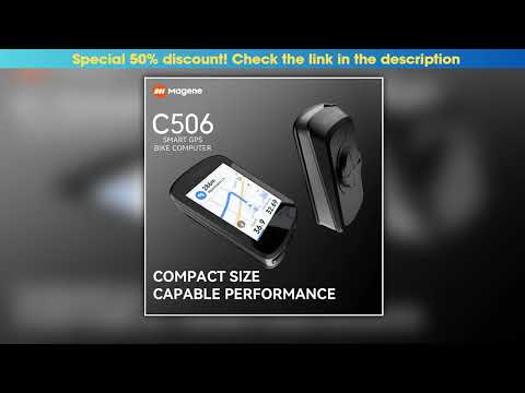 Magene C506 GPS Bike Computer Navigation WiFi Cycle Speedometer Cycling Digital Stopwatch 24
