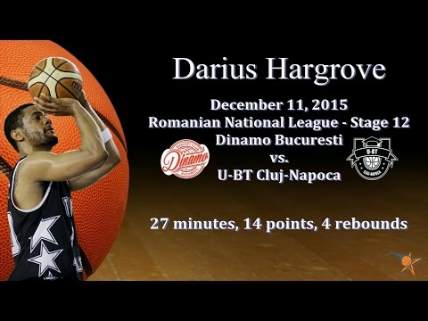 Darius Hargrove vs. Dinamo Bucuresti - Dec 11, 2015