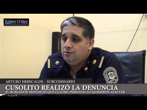 Intento de asalto a Emanuel Cusolito