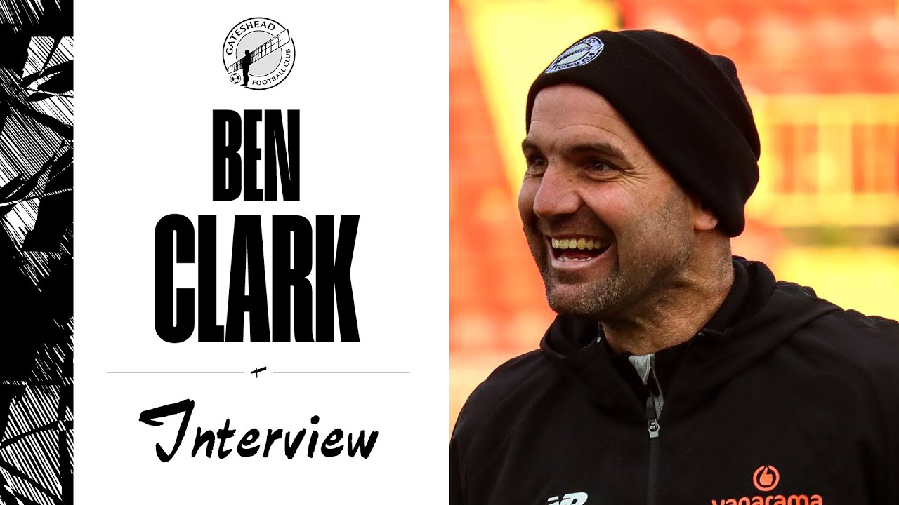 “I’ve got that fire again!” 🔥 | Ben Clark returns to Gateshead as first team coach | INTERVIEW