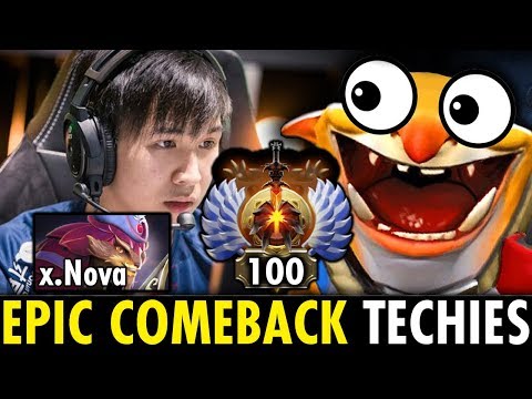 This Techies won't make PSG.LGD.xNova Disappoint EPIC 8K MMR Comeback | Techies Official
