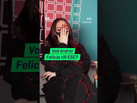 Vi träffar Mellovinnaren Felicia! #mello #melodifestivalen #eurovision #esc #lillaaktuellt