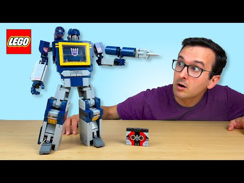 LEGO Transformers Soundwave REVIEW