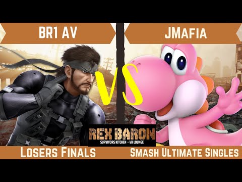 Rex Baron 10 Losers Finals - Br1 AV (Snake) Vs. JMafia (Yoshi)