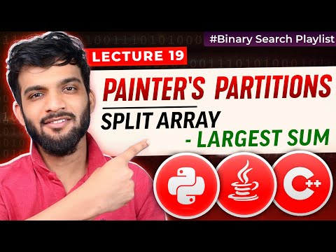 Geeksforgeeks Split Array Largest Sum