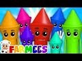 Os Lápis De Cor Canção Infantil Para Crianças Farmees Português Desenhos Animado
