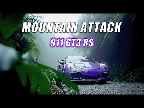 911 GT3 RS Mountain Run｜Pure Engine Sounds, No Talking