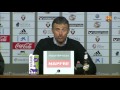 Luis Enrique a happy man after win in Pamplona