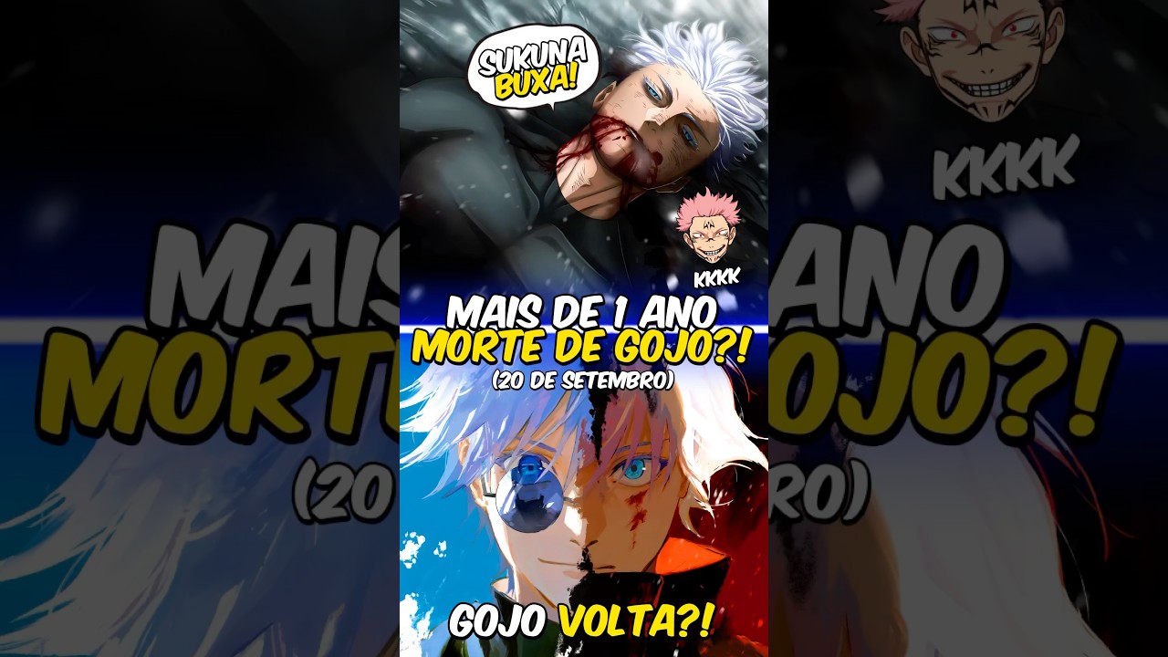 Satoru Gojo ainda vai Voltar depois de 1 Ano? 😂😭