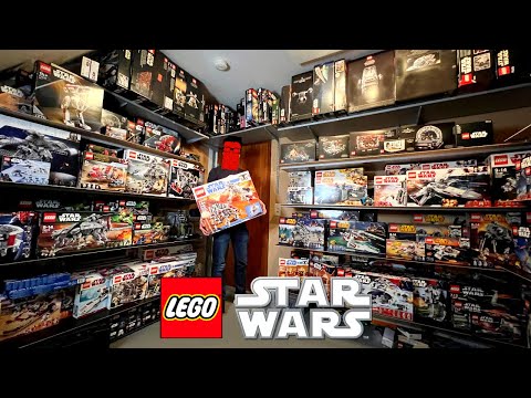 Komplette LEGO Star Wars Sammlung! 🤯 (Fast) | XXL Roomtour!