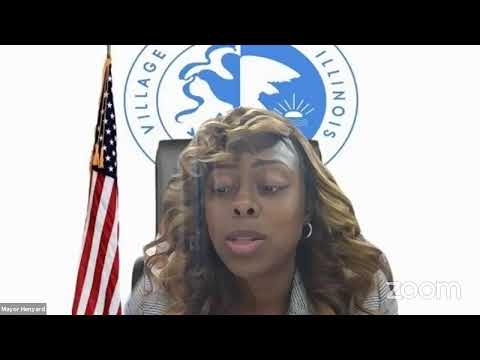 Village of Dolton's Zoom Meeting: COW - November 15th, 2021