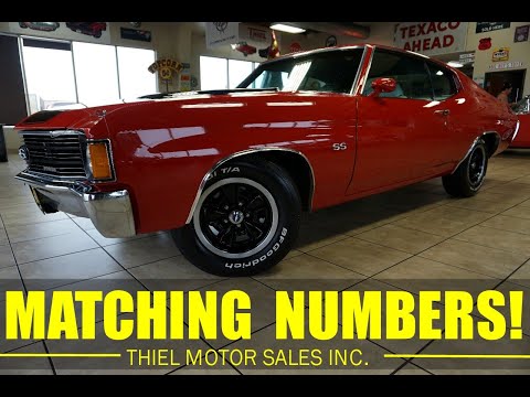 1972 Chevrolet Chevelle (CC-1964774) for sale in De Witt, Iowa
