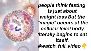 Fasting is the best medicine on Earth | It triggers your body to eat up tumors, inflammation #fast