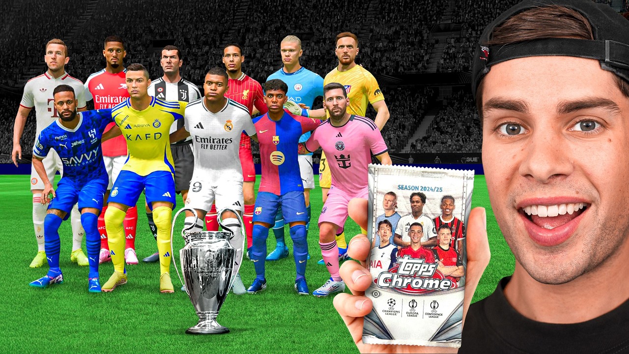 Opening 1 Trading Card Pack Until I Win the UCL