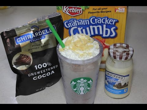スターバックス スモア フラペチーノ レシピ (Starbucks S'Mores Frappuccino Recipe)