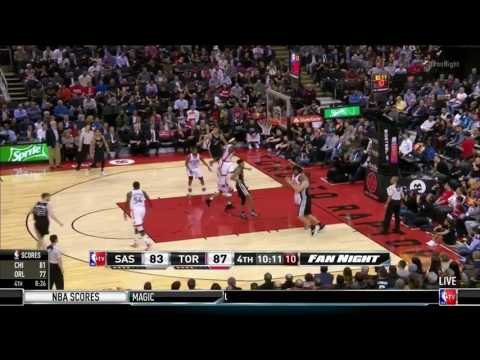 Spurs Passing & Sharing the Ball vs Toronto Raptors (NBA TV)