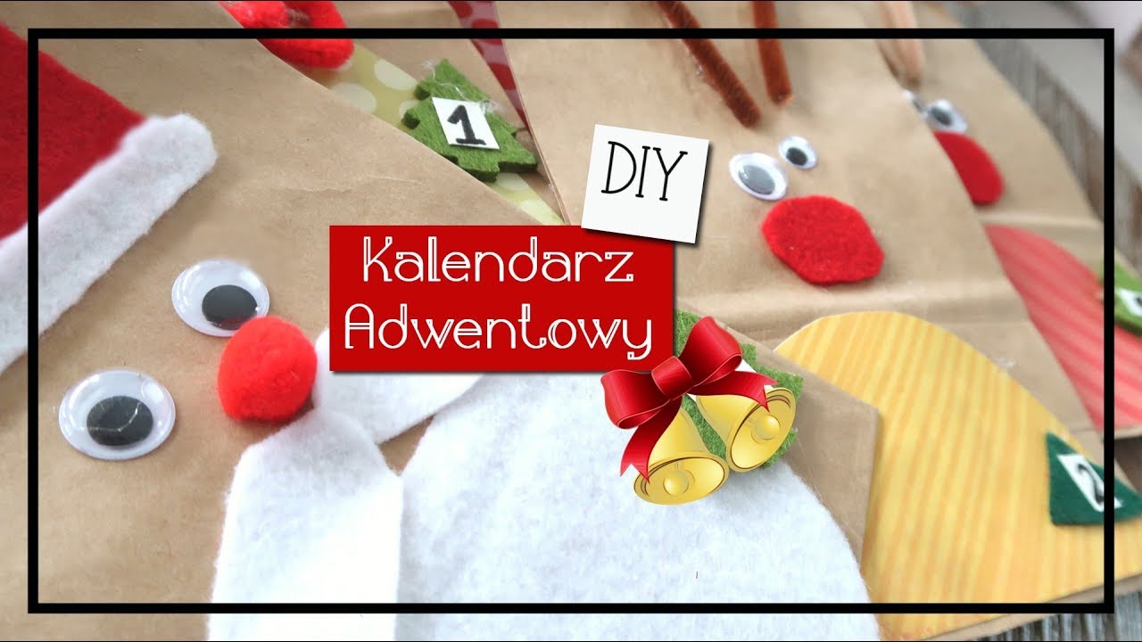 KALENDARZ ADWENTOWY - DIY / ZRÓB TO SAM / wykorzystaj to co masz w domu