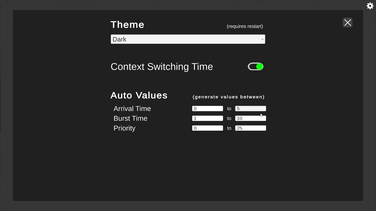 Operating System Scheduler GitHub