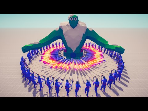 100x FIREWORK ARCHER vs EVERY UNIT | TABS - Totally Accurate Battle Simulator