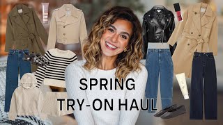 HUGE SPRING TRY-ON HAUL! (Abercrombie, Everlane, Free People, Good American) | 2024