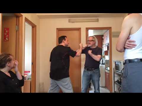 Wing Chun Kuen Auckland - Lesson With John Kaufman In Hong Kong