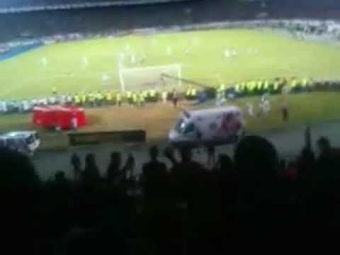 Torcida do Sport calando a torcida do Santa - Santa Cruz 0x0 Sport - Final do Pernambucano 2012