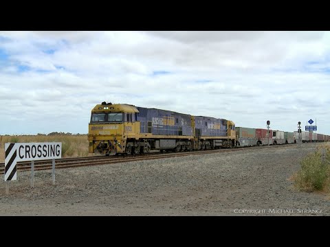 4PM4 Steel Train With No Steel Wagons! (26/12/2021) - PoathTV Australian Railways