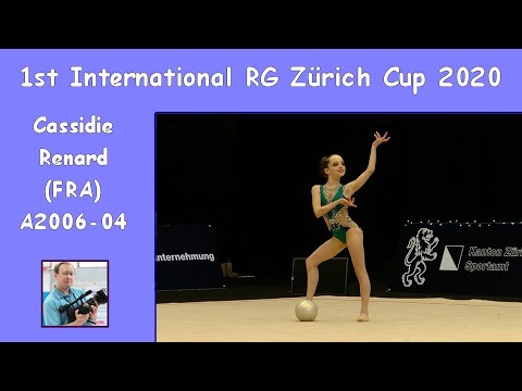 Cassidie Renard (FRA) - A2006 04 - RG Zuerich Cup 2020