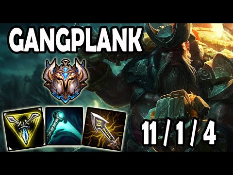Gangplank vs Tryndamere TOP Ranked Challenger NA
